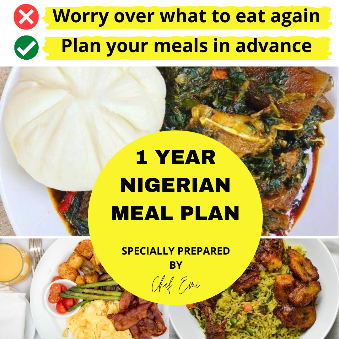 Nigerian Meal Plan